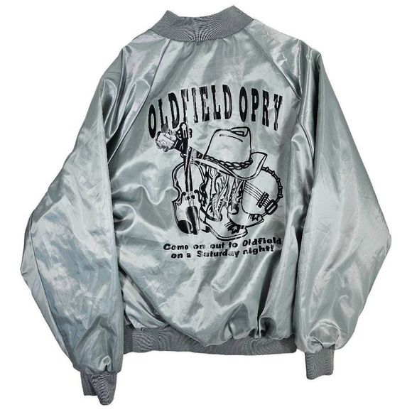 Westark Other - Vintage Oldfield Opry WestArk Windbreaker Jacket Gray Large